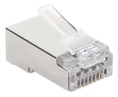 Intellinet 100-Pack Fastcrimp Cat6a 10G Shielded RJ45 Modular Plugs, image 6