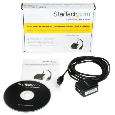STARTECH.COM USB to Serial RS232 Adapter - Integrated 2500VRMS Optical Isolation Circuits - S, image 8