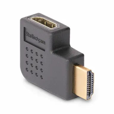 StarTech.com Right Angle HDMI 2.0 Adapter, Male to Female, Horizontal 90-Degree Angled HDMI, image 6