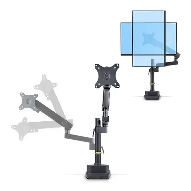 StarTech.com Desk Mount Monitor Arm, up to 40 in SCREEN/17.6LB (8KG), Mechanical Spring-Ass, image 6