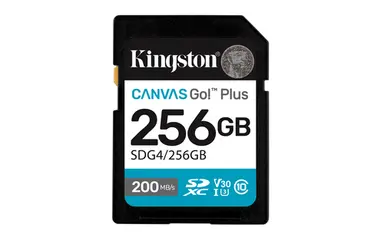 Kingston 256GB Sdxc Canvas GO Plus GEN4 200MB/S C10 Uhs-I U3 V30, image 4