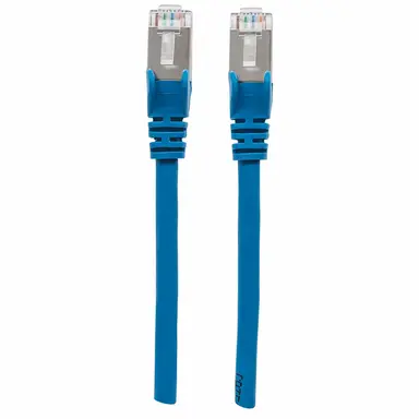 Intellinet Augmented Category 6, Cat6a S/FTP Patch Cable, 7 FT, Blue Copper, 26 AWG, Snag-F, image 8