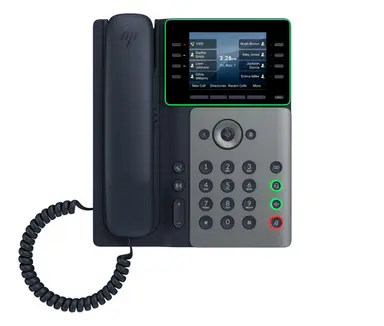 HP Poly Edge V400 Opensip Deskphone with Power Supply NO Radio HP Poly Edge V400