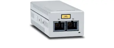 Allied Telesis 1000T to 1000X/SC, Desktop Mini Converter, US Power, TAA, image 4