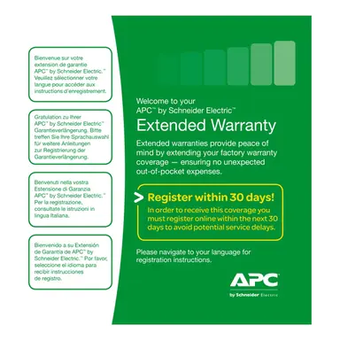 APC BY Schneider Electric Service Pack 3 Years Parts And Software Support Extended Warranty for 1 Netbotz, image 3