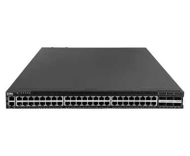 D-Link Systems 54-PORT 10GBE Managed Switch Including 6 100 GB QSFP28 Ports