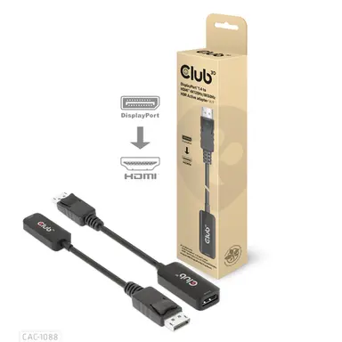 Club 3D B.V DP1.4 to HDMI 4K120HZ/8K60HZ Adapter, image 4