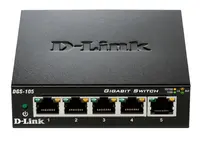 D-Link Systems D-Link 5-PORT Unmanaged Gigabit Metal Desktop Switch Five 10/100/1000 GI, image 3