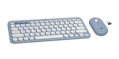 Logitech Pebble 2 Combo for Mac - Tonal Blue