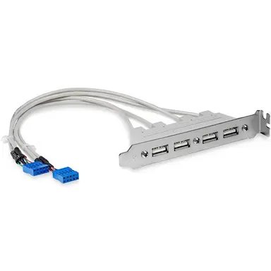 StarTech.com Provides Four USB Port Connections to a Motherboard - 4-Port USB a Female Slot, image 4
