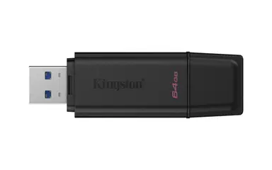 Kingston 64GB Portable USB 3.2 Gen 1 Datatraveler Exodia Black, image 4