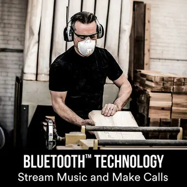 3M Display Materials and Syste Worktunes Connect + Am/FM Hearing Protector W/ Bluetooth Technology, image 7