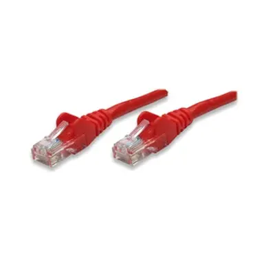 Intellinet Patch Cable Cat 5E UTP Red 1 ft Snagless Boot, image 4
