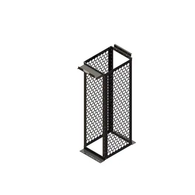 Legrand Dat MM20 Rack 30 Chan 7SQ Hole Rails BK