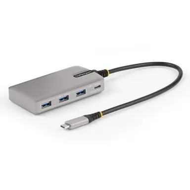 StarTech.com 4-Port USB-C Hub with USB-C DP Alt Mode Video Output 4K 60HZ - 3X USB-a, 1X USB