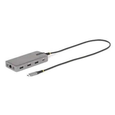 StarTech.com USB-C Triple-Monitor Multiport Adapter, Dual 4K 30HZ + 4K 60HZ HDMI & Displaypor