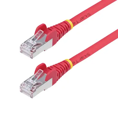 StarTech.com 10 ft Red Cat6a Ethernet Cable, Snagless RJ45, 10G, 100W PoE, S/FTP, LSZH, 27AWG, image 4