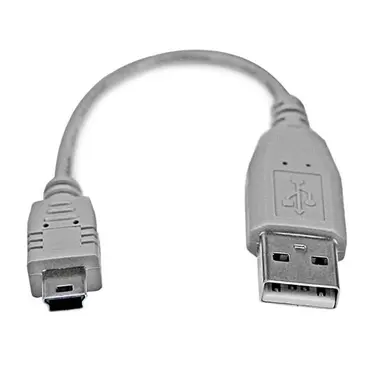 StarTech.com 6 in Mini USB 2.0 Cable - a to Mini B - the USB to Mini USB Cable Off, image 4