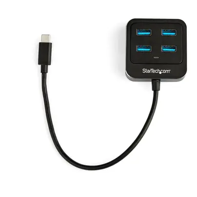 STARTECH.COM 4-PORT USB-C Hub - USB-C Host Laptop to 4X USB Type-A Adapter Hub - Superspeed 1, image 6