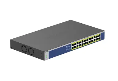 NETGEAR Switch - - Desktop, Rack-Mountable - Wired - 24-10/100/1000MBPS PO, image 7