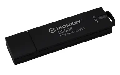 Kingston 64GB Ironkey D500S Fips 140-3 LVL 3 (Pending) AES-256, image 4