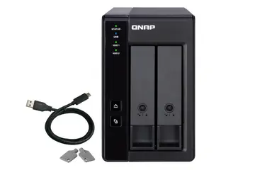 QNAP 2-Bay 3.5 SATA HDD USB 3.1 GEN2 10GBPS, image 6