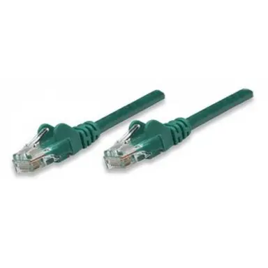 Intellinet Patch Cable Cat 5E UTP Green 1 ft Snagless Boot, image 4
