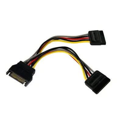 StarTech.com Add an Extra SATA Power Outlet to Your Power Supply - SATA Power Splitter - 6 in, image 4