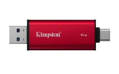 Kingston 1TB Dual USB-a/C Portable SSD, up to 1050MB/S USB 3.2 Gen 2, image 6