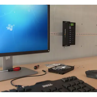 StarTech.com Add Seven USB 3.0 Ports with This Din Rail or Surface-Mountable Metal Hub - 15KV, image 8