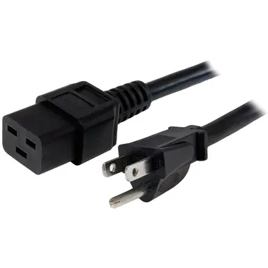 StarTech.com 3 ft (1M) Universal Power Cord W/ NEMA 5-15P and IEC 60320 C19 Connectors; 125V 1, image 4