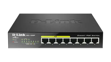 D-Link Systems D-Link Unmanaged 8-Port Desktop Switch with 8 Gigabit Ports, 4 of 8 PO, image 4