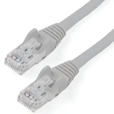 StarTech.com 10 ft Gray Cat6 Ethernet Cable Delivers Multi Gigabit 1/2.5/5GBPS & 10GBPS up, image 4