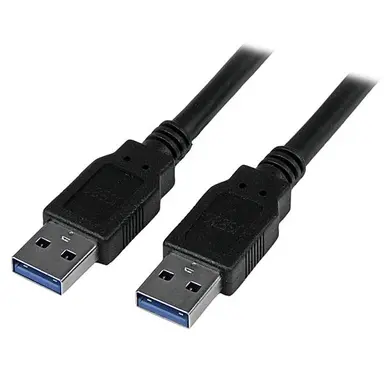 StarTech.com 6 ft Black Superspeed USB 3.0 Cable a/a - Startech.comfeets 6 ft Black USB 3.0
