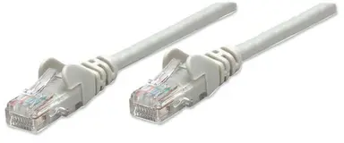 Intellinet Ntellinet Network Solutions Cat5e UTP Network Patch Cable, 2 FT (0.6 M), Gra