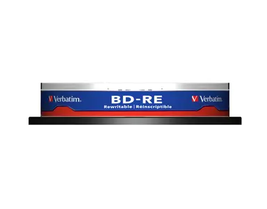 Verbatim Americas Verbatim BD-RE 25GB 2X with Branded SURFACE-10PK Spindle