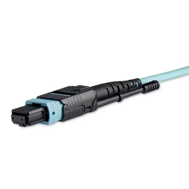 StarTech.com 3M (9.8 ft) MTP(F)/PC to 4X LC/PC Duplex Breakout OM3 Multimode Fiber Optic Cable, image 7