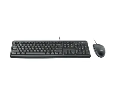 Logitech Desktop MK120 - Black - Bilingual for USA and Canada - US, image 8