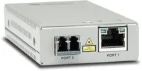 Allied Telesis TAA (Federal) 10/100/1000T to 1000SX/LC MM Media & Rate Converter, Multi-Region, image 3
