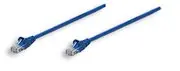 Intellinet Patch Cable Cat 5E UTP Blue 0.5 ft Snagless Boot, image 3