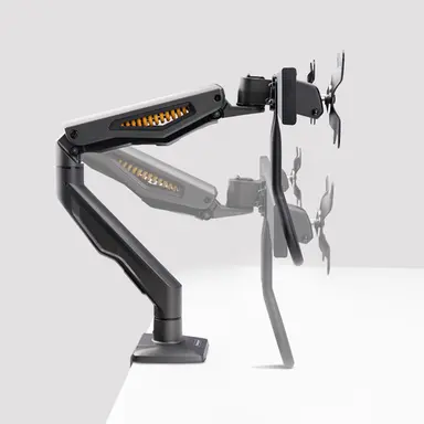 StarTech.com Desk Mount Dual Monitor Arm with Crossbar, up to 27 Displays, VESA 75X75/100X100, image 8
