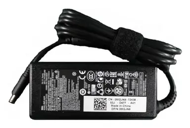 Dell 4.5 MM Barrel 65 W AC Adapter with 2 Meter Power Cord - North America