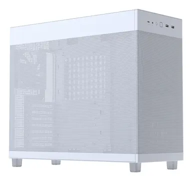 ASUS Prime AP303 White Edition Mesh-Panel 44-LITER ATX PC Case GPU Support for, image 7