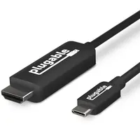 Plugable Technologies USB C to HDMI Adapter Cable - Connect USB-C or Thunderbolt 3 Laptops to HDMI Dis, image 3