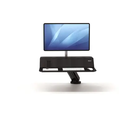 Fellowes Lotus RT Sit-Stand Workstation Black, image 7