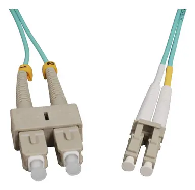 Intellinet 15 M LC to SC UPC Fiber Optic Patch Cable, 2.0 MM, Duplex, Ofnr, OM3 Multimode, image 7
