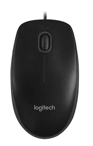 Logitech B100 Optical USB Mouse - Black, image 4