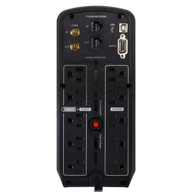 CyberPower Systems (USA) UPS - Mini Tower - Line-Interactive - 88 Vac - 144 Vac - 600WA, image 6