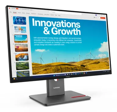 Lenovo ThinkVision P24QD-40 Monitor - Flat - 2560 × 1440 - 23.8 in - 6MS Response Time, image 7