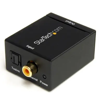 StarTech.com Convert a Digital Coax or Toslink Signal to Stereo Rca Audio - Digital Coax